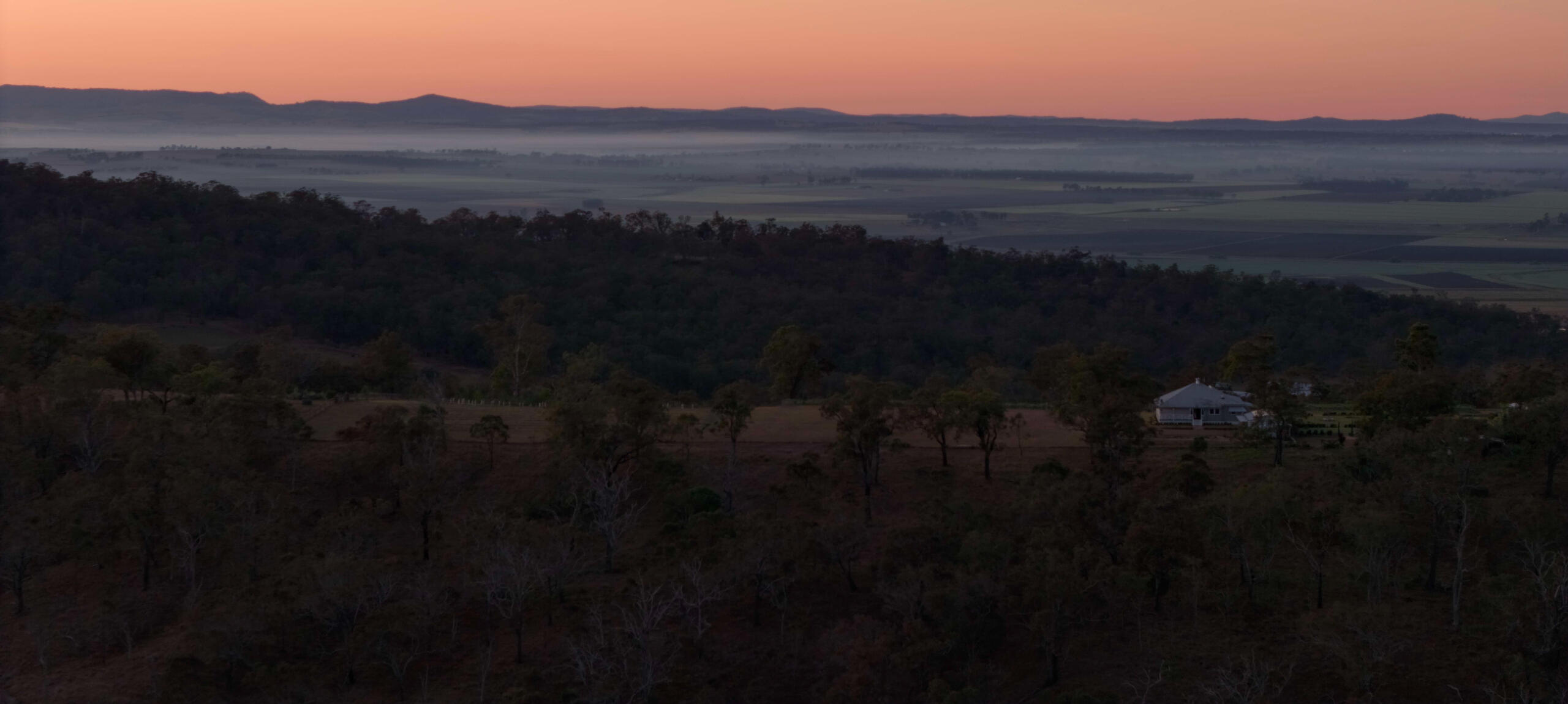 The western plains of the Darling Downs